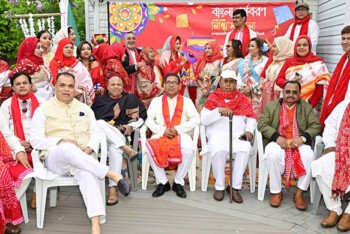লং আইল্যান্ডের ‘নিম্মি’স ভিলায় বর্ণিল বাংলা বর্ষবরণ