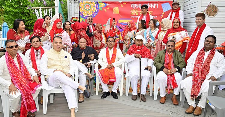 লং আইল্যান্ডের ‘নিম্মি’স ভিলায় বর্ণিল বাংলা বর্ষবরণ