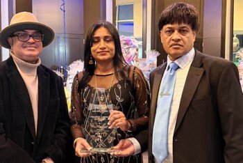 নিউ জার্সিতে আফসানা আনজুমের “ব্যবসা ও কমিউনিটি পার্টনারশিপ” পুরস্কার লাভ