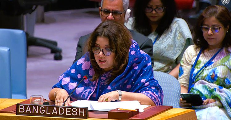 জাতিসংঘ ফোরামে মানবিক সহায়তা জোরদার ও শান্তিপ্রতিষ্ঠায় নারীর নেতৃত্ব বৃদ্ধির আহ্বান জানালো বাংলাদেশ