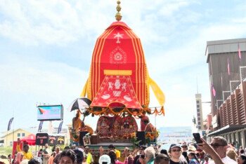 আটলান্টিক মহাসমারোহে সিটিতে রথযাত্রা অনুষ্ঠিত