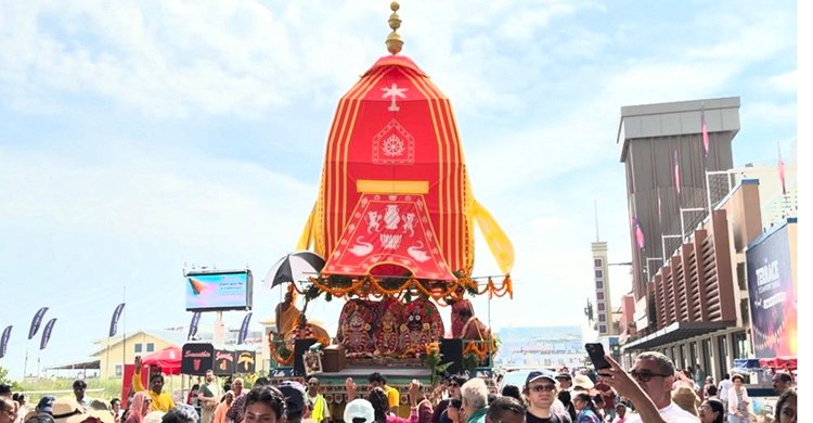 আটলান্টিক মহাসমারোহে সিটিতে রথযাত্রা অনুষ্ঠিত