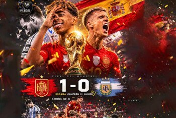 শেষ মুহূর্তের গোলে আর্জেন্টিনাকে হারিয়ে বিশ্বকাপ জিতল স্পেন