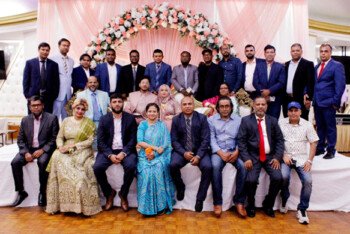 নিউইয়র্কে নবাবগঞ্জ এসোসিয়েশন এর সাবেক সাধারণ সম্পাদক মিলন মোল্লার ছেলে সাজিদ মিলনের বিবাহোত্তর সংবর্ধনা