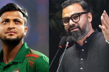 সাকিবের ফেরার আর কোনো পথ নেই -.বাংলাদেশের যুব ও ক্রীড়া প্রতিমন্ত্রী আমিনুল হক