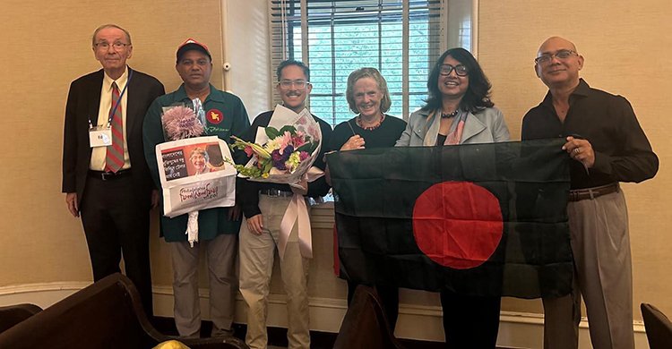 ফিলাডেলফিয়ায় মুক্তিযুদ্ধের বন্ধু ফিলিস টেলরকে স্মরণ, বাংলাদেশের স্বাধীনতার পক্ষে ১৯৭১-এর ‘ব্লকেড’ আন্দোলনে সাহসী ভূমিকার জন্য কৃতজ্ঞতা