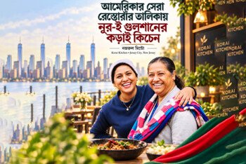 আমেরিকার সেরা রেস্তোরাঁর তালিকায় নূর-ই গুলশানের Korai Kitchen