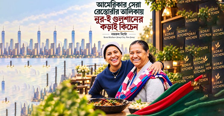 আমেরিকার সেরা রেস্তোরাঁর তালিকায় নূর-ই গুলশানের Korai Kitchen