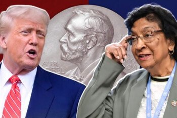 ‘আপনারা আরও হাততালি দিলে পুরস্কারটা ট্রাম্পের সঙ্গে ভাগ করে নিতে পারি’: শান্তিতে নোবেল জয়ের পর ট্রাম্পকে খোঁচা পিল্লাইয়ের