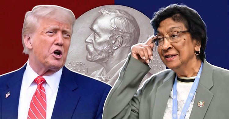 ‘আপনারা আরও হাততালি দিলে পুরস্কারটা ট্রাম্পের সঙ্গে ভাগ করে নিতে পারি’: শান্তিতে নোবেল জয়ের পর ট্রাম্পকে খোঁচা পিল্লাইয়ের
